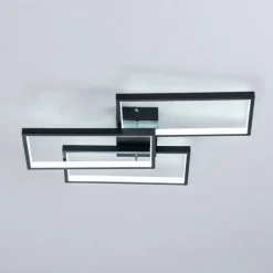 LED Ceiling Light Modern Flush Mount Light Fixture Rectangle Lights for Bedroom Kitchen Living Room Ceiling Lamp 60cm 110-240V