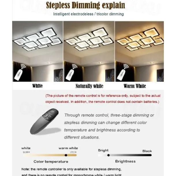 LED Ceiling Light Square Line Design Modern 5-Light 8-Light 60/90 cm Dimmable Flush Mount Lights Metal Acrylic Linear Geometrical Minimalist Painted Finishes 110-120V 220-240V
