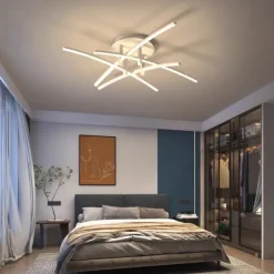 LED Ceiling Lights Modern 5-Lights Compatible with Living Room Bedroom Study Room Adjustable Led Ceiling Lamp,for Kitchen Island