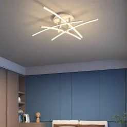 LED Ceiling Lights Modern 5-Lights Compatible with Living Room Bedroom Study Room Adjustable Led Ceiling Lamp,for Kitchen Island