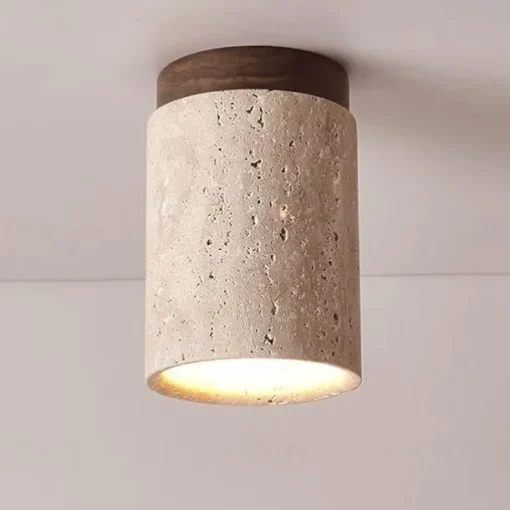 LED Ceiling Lights Warm White 1-Light Japanese Wabi Sabi Hotel Lobby Corridor Close to Ceiling Lighting Creative Restaurant Room Balcony Ceiling Lamp Fixtures 100-265V