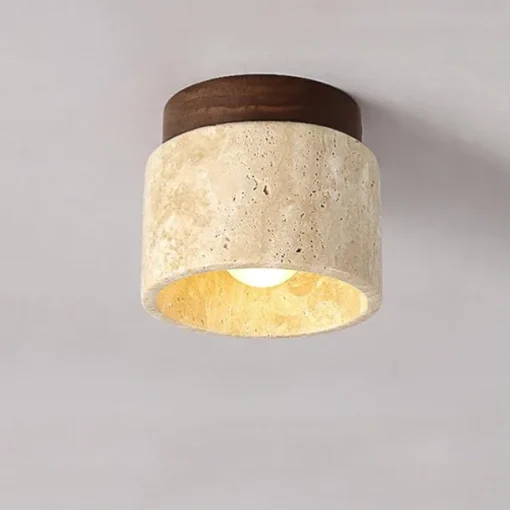 LED Ceiling Lights Warm White 1-Light Japanese Wabi Sabi Hotel Lobby Corridor Close to Ceiling Lighting Creative Restaurant Room Balcony Ceiling Lamp Fixtures 100-265V