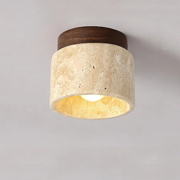 LED Ceiling Lights Warm White 1-Light Japanese Wabi Sabi Hotel Lobby Corridor Close to Ceiling Lighting Creative Restaurant Room Balcony Ceiling Lamp Fixtures 100-265V