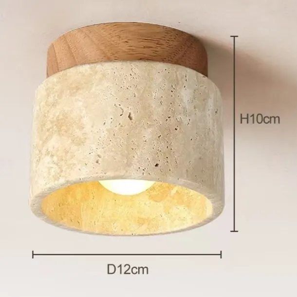 LED Ceiling Lights Warm White 1-Light Japanese Wabi Sabi Hotel Lobby Corridor Close to Ceiling Lighting Creative Restaurant Room Balcony Ceiling Lamp Fixtures 100-265V