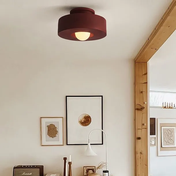 LED Ceilling Light Flush Mount Ceiling Light 30cm Resin LED Ceiling Light Modern Round Ceiling Light Ceiling Lamp for Living Room Corridor