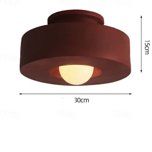 LED Ceilling Light Flush Mount Ceiling Light 30cm Resin LED Ceiling Light Modern Round Ceiling Light Ceiling Lamp for Living Room Corridor
