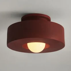 LED Ceilling Light Flush Mount Ceiling Light 30cm Resin LED Ceiling Light Modern Round Ceiling Light Ceiling Lamp for Living Room Corridor