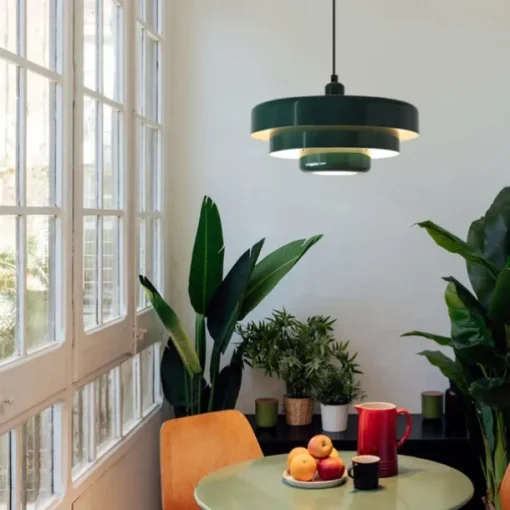 Led Chandelier Ceiling Light Macaron Retro Aluminum Nordic Style Cafe Bar Warm Light 1-Light 110-120V 220-240V