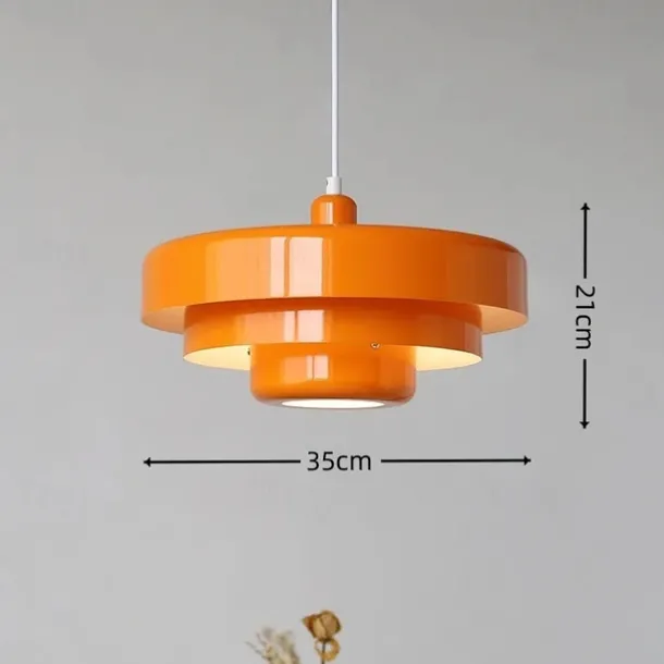 Led Chandelier Ceiling Light Macaron Retro Aluminum Nordic Style Cafe Bar Warm Light 1-Light 110-120V 220-240V