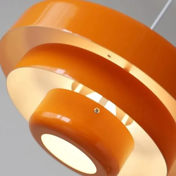 Led Chandelier Ceiling Light Macaron Retro Aluminum Nordic Style Cafe Bar Warm Light 1-Light 110-120V 220-240V