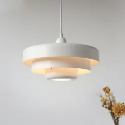 Led Chandelier Ceiling Light Macaron Retro Aluminum Nordic Style Cafe Bar Warm Light 1-Light 110-120V 220-240V