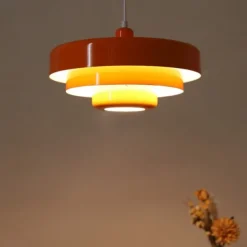 Led Chandelier Ceiling Light Macaron Retro Aluminum Nordic Style Cafe Bar Warm Light 1-Light 110-120V 220-240V