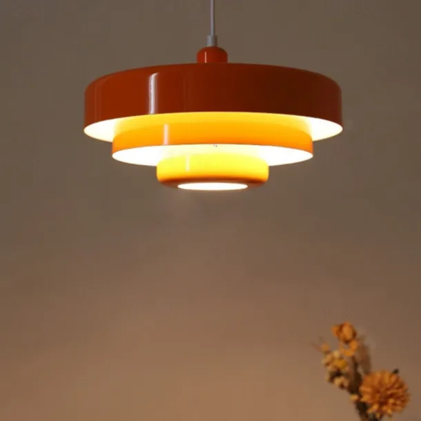 Led Chandelier Ceiling Light Macaron Retro Aluminum Nordic Style Cafe Bar Warm Light 1-Light 110-120V 220-240V