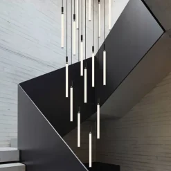 LED Chandelier Dimmable 3/5/7/11 Pendant Light for Kitchen Island Stairs 110-240V