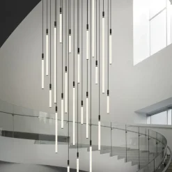 LED Chandelier Dimmable 3/5/7/11 Pendant Light for Kitchen Island Stairs 110-240V