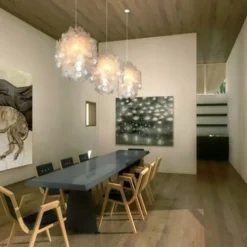 Led Chandelier French Medieval Design Metal Shell Natural Cream Style Dining Room Bar Cafe Warm Light 1-Light 28-80Cm 110-120V 220-240V