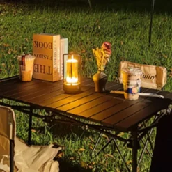 LED Cordless Table Lamp Retro Bar Metal Desk Lamps Rechargeable Touch Dimming Night Light Restaurant Bedroom Home Outdoor Decor