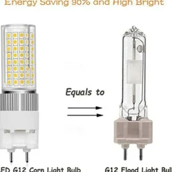 LED Corn Lights 4pcs G12 Bulb Light Optional 15W 20W 25W 2835SMD 120LED Energy Saving Lamp Floodlight Warm White Natural White White Home Party Lights 85-265 V
