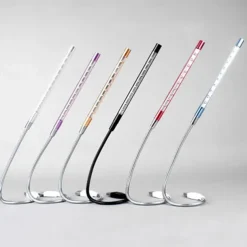 LED Desk Lamp DC 5V USB Mini 10 LEDs Metal Lamp for Reading Book Flexible Book Reading Lamp Night Light Notebook Laptop PC 1Pcs