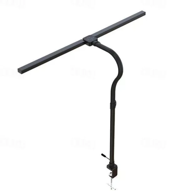 LED Double Head Desk Lamp 24W Brightest Architect Double Swing-arm Table Lamps for Workbench, Monitor, Home Reading, Offices, Bedrooms and Dormitories