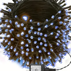 LED Fairy Lights Plug in, Waterproof String Lights Outdoor & Indoor With 8 Modes, Xmas Tree Lights Plug In for Holiday Party Wedding Decoration