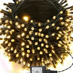 LED Fairy Lights Plug in, Waterproof String Lights Outdoor & Indoor With 8 Modes, Xmas Tree Lights Plug In for Holiday Party Wedding Decoration