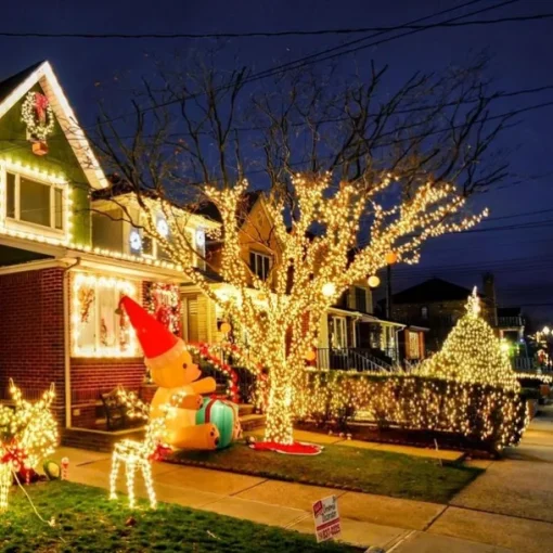 LED Fairy Lights Plug in, Waterproof String Lights Outdoor & Indoor With 8 Modes, Xmas Tree Lights Plug In for Holiday Party Wedding Decoration
