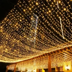 LED Fairy String Light 100M 800Leds 50M 400Leds 8 Modes Waterproof Flexible Christmas Holiday Light for Xmas Tree Party Yard Garden Patio Colorful Lighting EU US AU UK Plug
