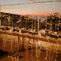 LED Fairy String Light 100M 800Leds 50M 400Leds 8 Modes Waterproof Flexible Christmas Holiday Light for Xmas Tree Party Yard Garden Patio Colorful Lighting EU US AU UK Plug