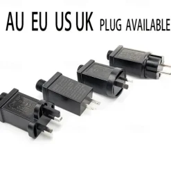 LED Fairy String Light 100M 800Leds 50M 400Leds 8 Modes Waterproof Flexible Christmas Holiday Light for Xmas Tree Party Yard Garden Patio Colorful Lighting EU US AU UK Plug