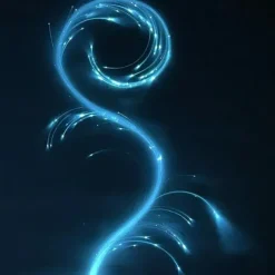 LED Fiber Optic Dance Whip - USB Rechargeable Ideal for Halloween Christmas and Holiday Celebrations - Perfect for Stage Ambience Props