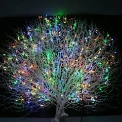 LED Firecracker String Lights DC31V 9M/6M 300/200 LEDs, IP65 Outdoor Waterproof Firework Cluster Fairy Lights, Christmas Holiday Party Decor, Colorful Lighting 1pc
