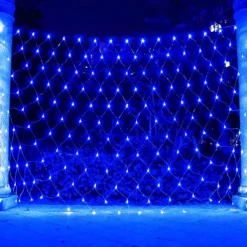 Led Fishnet Lamp Mesh Lattice Lantern Outdoor Lighting Christmas Halloween Decoration Room Bedside Hanging Mesh Lamp