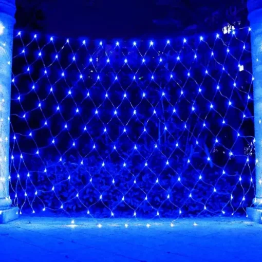 Led Fishnet Lamp Mesh Lattice Lantern Outdoor Lighting Christmas Halloween Decoration Room Bedside Hanging Mesh Lamp