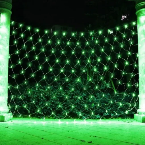 Led Fishnet Lamp Mesh Lattice Lantern Outdoor Lighting Christmas Halloween Decoration Room Bedside Hanging Mesh Lamp