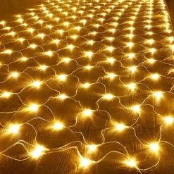 Led Fishnet Lamp Mesh Lattice Lantern Outdoor Lighting Christmas Halloween Decoration Room Bedside Hanging Mesh Lamp