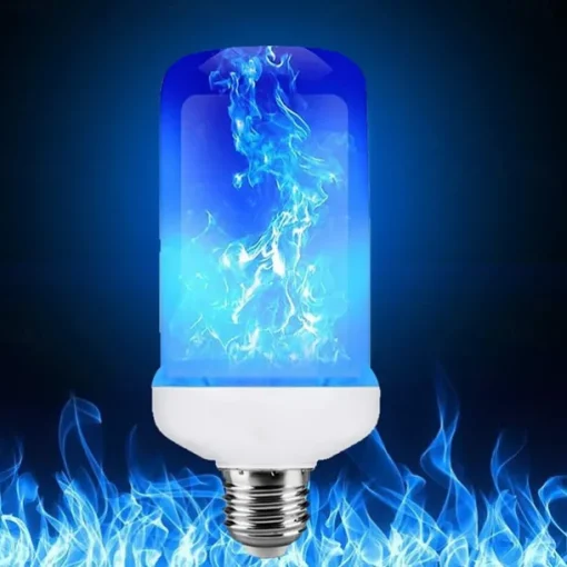 LED Flame Light Bulbs 7W E27 Flickering Flame Halloween Props Energy Saving for Festival Halloween Christmas Paty AC85-265V