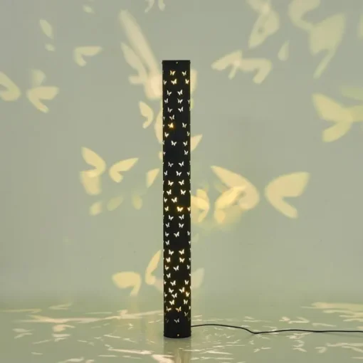 LED Floor Lamp Butterfly Tall Corner Light For Living Room Ambient Night Light Romantic Column Standing Light Modern LED Floor Lamp for Bedroom