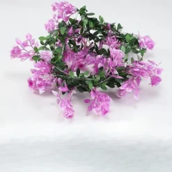 LED Flower Lights Green Ivy Leaves Fairy String Lights 2M 20LEDs Battery Operated Artificial Garland Plant Vine Fairy Light For Bedroom Wedding Party Holiday Patio