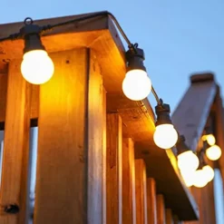 LED G50 Bulb Lamp Waterproof 5M LED String Light Outdoor Fairy Lamp Garden Patio Wedding Christmas Cafe Decoration AC 110V 220V EU US Plug