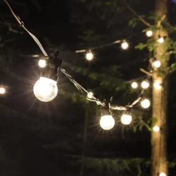 LED G50 Bulb Lamp Waterproof 5M LED String Light Outdoor Fairy Lamp Garden Patio Wedding Christmas Cafe Decoration AC 110V 220V EU US Plug