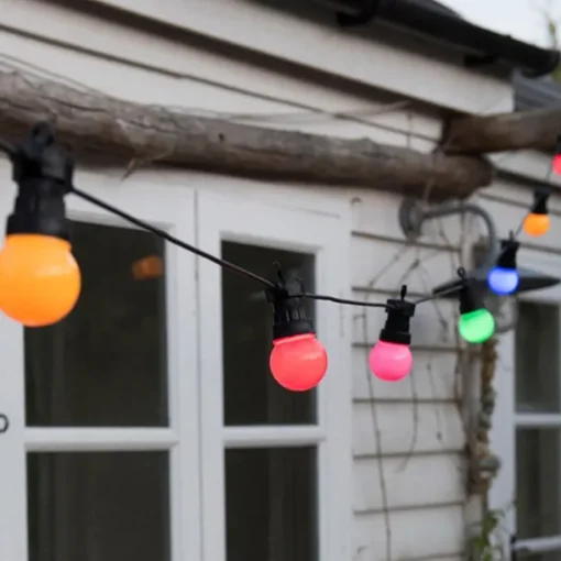 LED G50 Bulb Lamp Waterproof 5M LED String Light Outdoor Fairy Lamp Garden Patio Wedding Christmas Cafe Decoration AC 110V 220V EU US Plug