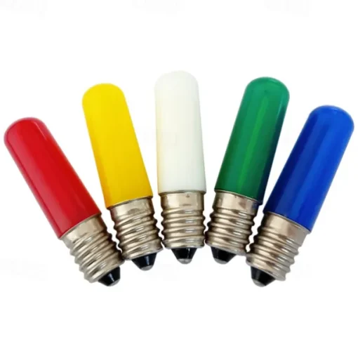 LED Globe Bulbs 10pcs 1.5 W 80 Lm E14 T22 2 LED Beads Integrate LED Decorative White Red Blue
