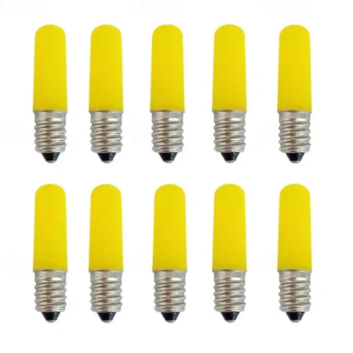 LED Globe Bulbs 10pcs 1.5 W 80 Lm E14 T22 2 LED Beads Integrate LED Decorative White Red Blue