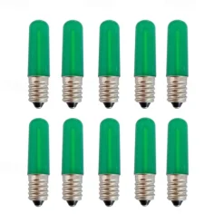 LED Globe Bulbs 10pcs 1.5 W 80 Lm E14 T22 2 LED Beads Integrate LED Decorative White Red Blue