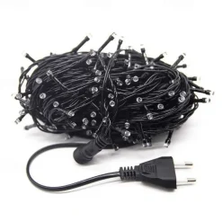 LED Halloween Purple Flexible String Light 20M 40M 400LEDs For Party Supplies Halloween Home Yard Patio Decoration AC 220V 230V 240V EU Plug