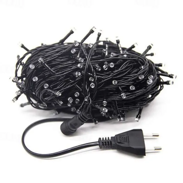 LED Halloween Purple Flexible String Light 20M 40M 400LEDs For Party Supplies Halloween Home Yard Patio Decoration AC 220V 230V 240V EU Plug