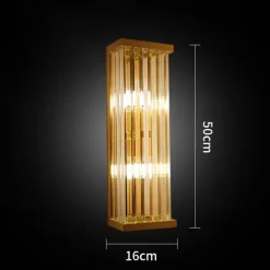LED Indoor Wall Lights 3-Color Light Modern Nordic Style Crystal E14 LED Wall Lamp Living Room 85-265V