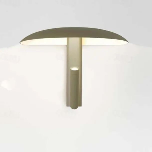 LED Indoor Wall Lights 10W Modern Mushroom Shape Metal Wall Sconce for Bedroom and Bathroom Lighting 110-240V
