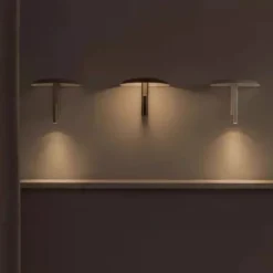 LED Indoor Wall Lights 10W Modern Mushroom Shape Metal Wall Sconce for Bedroom and Bathroom Lighting 110-240V